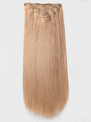 Dirty Blonde Human Hair Clip In Extension