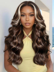 7x5 Bye Bye Slip? Lace Auburn Copper Brown Body Wave Drawstring Wig Beginner Friendly