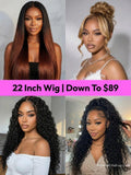Petaluxe 22"=$89 | All 22 Inch 100% Human Hair Wigs Collection Blowout Sale
