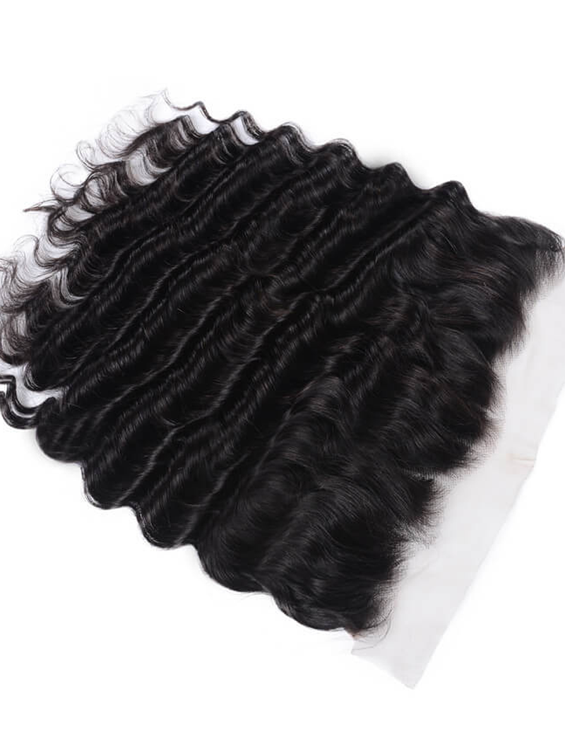 Hair 3 Bundles Loose Deep Wave Virgin Human Hair With Frontal