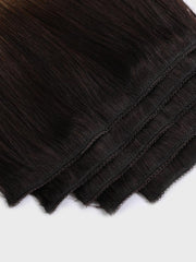 Mochachino Brown & Dirty Blonde Human Hair Clip In Extension