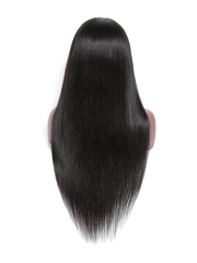 13x4 Lace Front Pre Plucked Natural Hairline 150% Density Long Straight Hair Natural Look Wigs