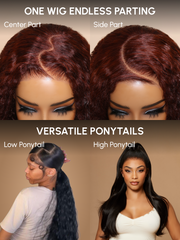 7x5 Lace Bye Bye Knots & 13x6 Lace Frontal Black Body Wave Pre-Everything Wig 150% Density