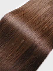 Dark Brown Human Hair Clip In Extension