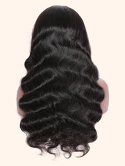 200% Density 13x4 Lace Front Wig Body Wave Wigs Pre-plucked Human Hair Wigs with Baby Hair