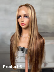 6 Styles Of 13x4 Lace Front Wigs Can Be Made Into Any Style And A Natural Hairline