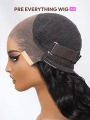 24 Inch 13x4 Pre-Cut Lace Front 180% Density Reddish Brown Body Wave Wig Pre-Everything Wig