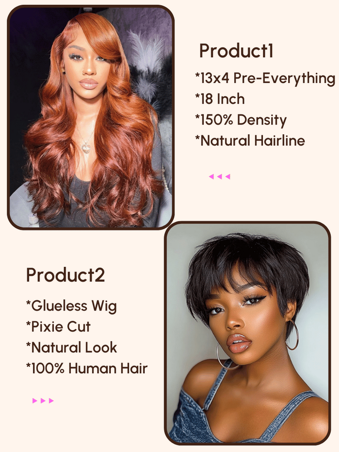 Petaluxe 2 Wigs $119 for 7x5 Bye-Bye Knots and Glueless Wig