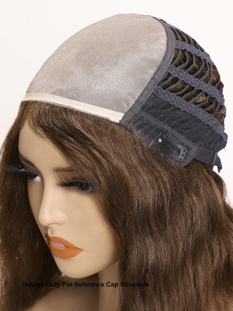 SKYE - 24" MONO WAVY HUMAN HAIR WIG