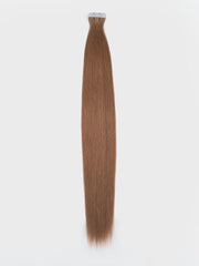 Chestnut Brown Human Hair Tape In Extension