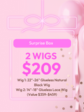 Petaluxe [Limited Offer] 2 Wigs $209 Surprise Box - Value $359-$459