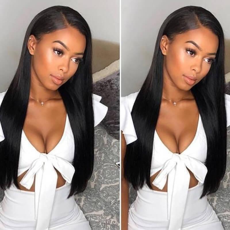 4 Bundles Unprocessed Straight Peruvian Virgin Human Hair Kysiss Series