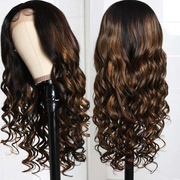 18" Body Wave Natural Wig With 20" #FB30 Body Wave Wig