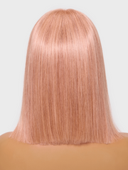 Bye-Bye Knots Wig 7x5 Lace Sakura Pink Straight Bob Wig