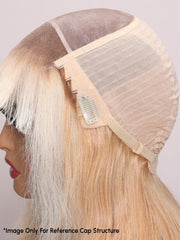 NOA-12" MONO & SWISS LACE STRAIGHT HUMAN HAIR WIG