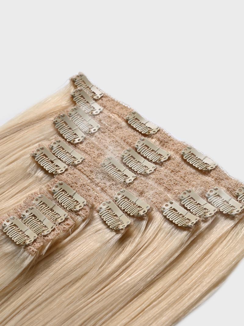 Beach Blonde Human Hair Clip In Extension