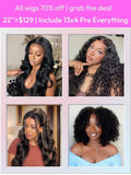 Petaluxe 22 Inch=$129 All Wigs 70% OFF Include 13x4 Pre Everything Wig Last Chance Sale Limited Stock