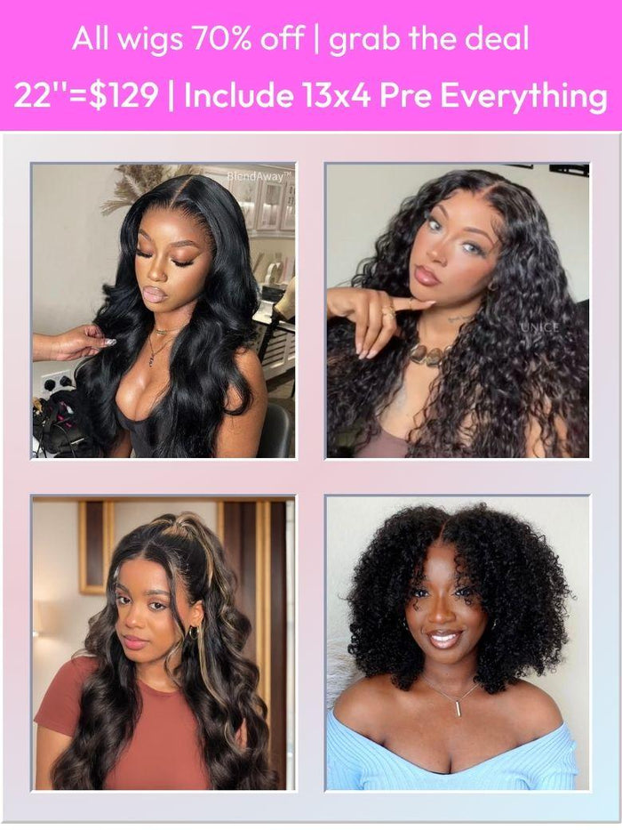Petaluxe 22 Inch=$129 All Wigs 70% OFF Include 13x4 Pre Everything Wig Last Chance Sale Limited Stock