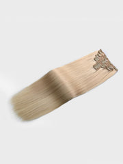 Ash Blonde Human Hair Clip In Extension