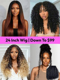 Petaluxe 24"=$99 | All 24 Inch & 22 Inch 100% Human Hair Wigs Collection Blowout Sale