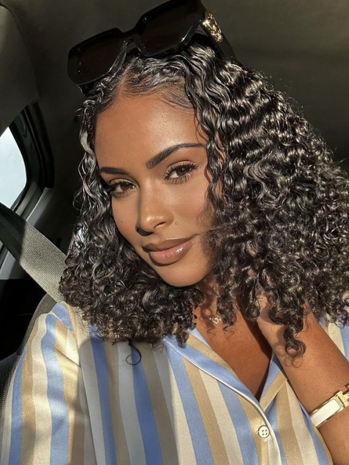 Petaluxe 13x4 Lace Frontal Short Bobo Wig With Undetectable Realistic Hairline 150% Density