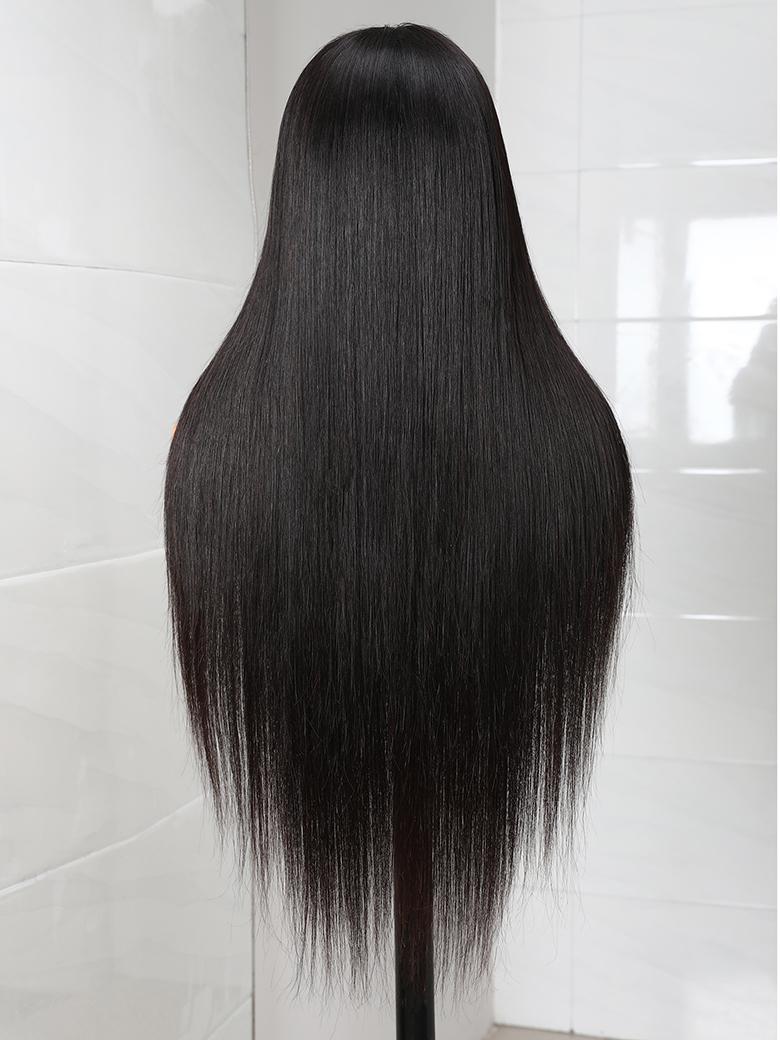 Straight 13x4 HD Glueless Lace Front Wigs Invisible Lace 180% Density