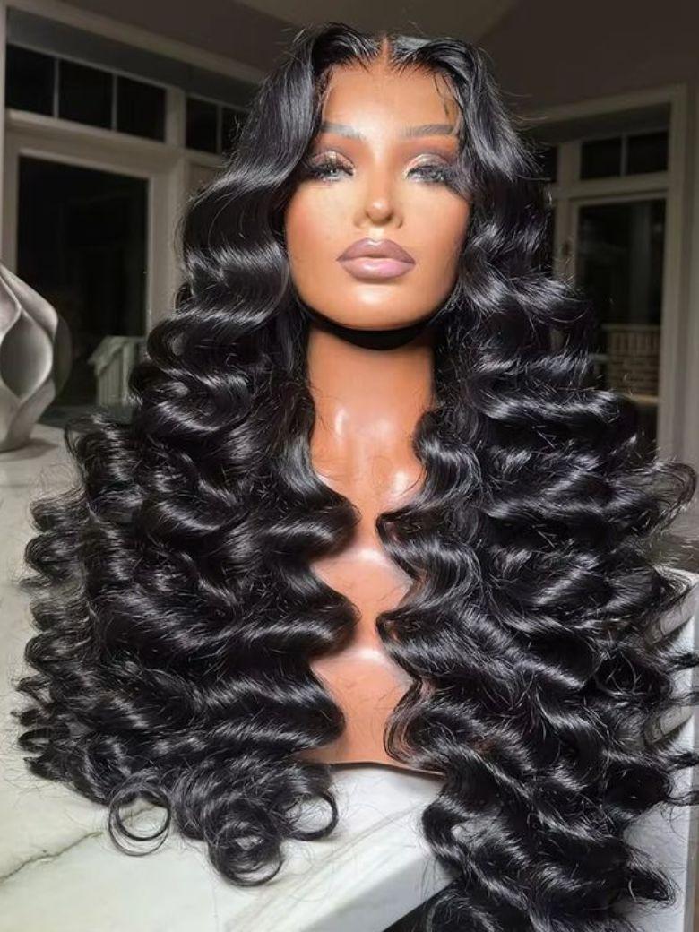 13x4 Lace Frontal Burgundy Loose Wave Pre-Everything Wig