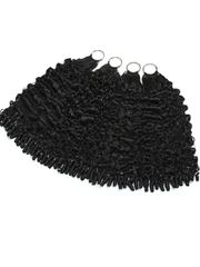 CLASSIC CLIP-INS KINKY CURLY: NATURAL BLACK