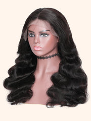 200% Density 13x4 Lace Front Wig Body Wave Wigs Pre-plucked Human Hair Wigs with Baby Hair