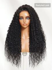 Bye-Bye Knots? 7x5 Lace Body Curls Wig with Feathered Layers & Invisi Drawstring 180% Density