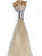Ash Blonde Human Hair I Tip Extension