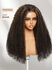 Bye-Bye Knots? 7x5 Lace Body Curls Wig with Feathered Layers & Invisi Drawstring 180% Density