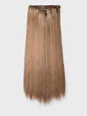 Ash Brown Human Hair Clip In Extension