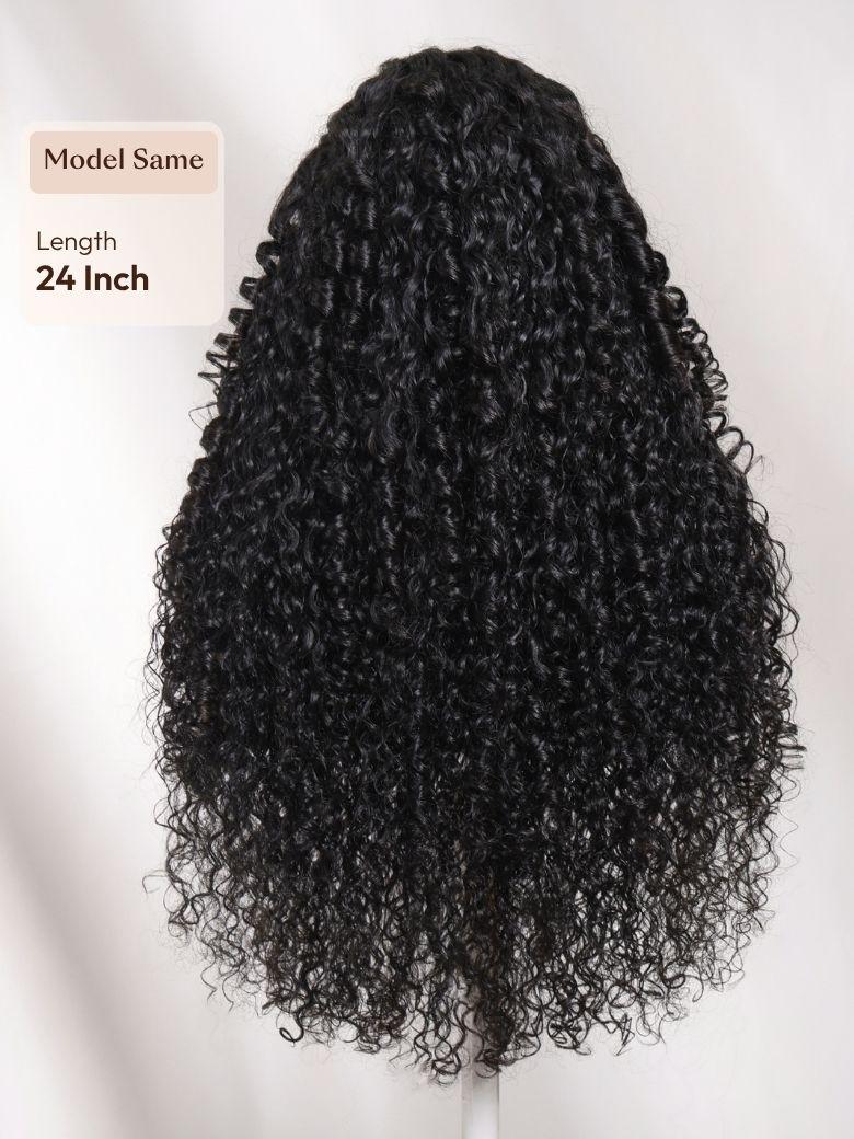 13x4 Pre-Everything? Lace Frontal Brown With Honey Blonde Face-Framing Highlights Wavy Bob Drawstring Wig