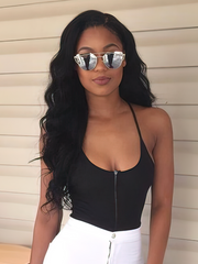 Hair 4 Bundles Human Natural Wave Hair With 13x4 Lace Frontal