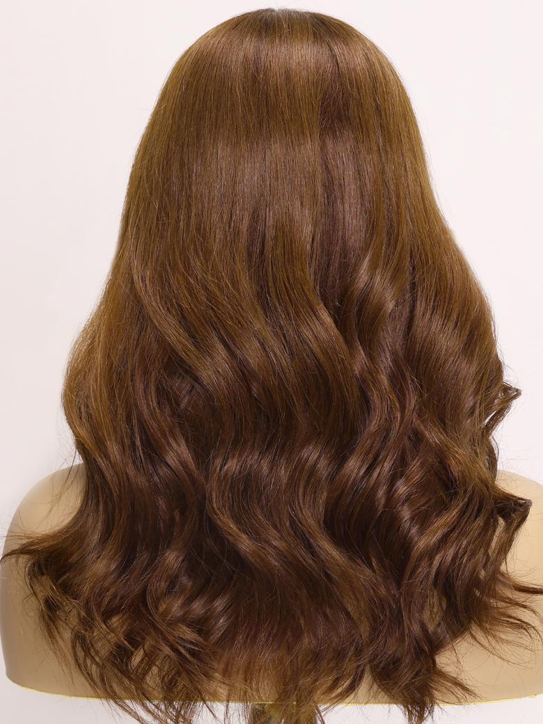 ZOE -18" MONO LOOSE WAVE HUMAN HAIR WIG