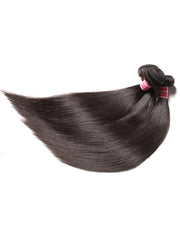 Hair 3 Bundles Brazilian Straight 100% Human Virgin Hair