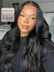 Hair Bundles 3 Pcs/pack Hair Natural Yaki Texture Virgin Human Hair