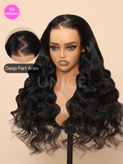 13x4 Pre-Cut Lace Front Super Secure Kinky Curly Wig Real Ear To Ear Pre-Cut & Pre-Pluck & Pre-Bleached Pre-Everything Wig
