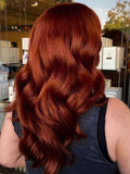 Petaluxe Vibrant Red Human Hair I Tip Extension