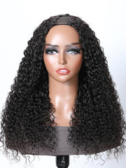 [16"=$43] Glueless Ready To Wear Beginner Friendly U Part Curly Wig