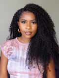 Petaluxe CLASSIC CLIP-INS KINKY CURLY: NATURAL BLACK