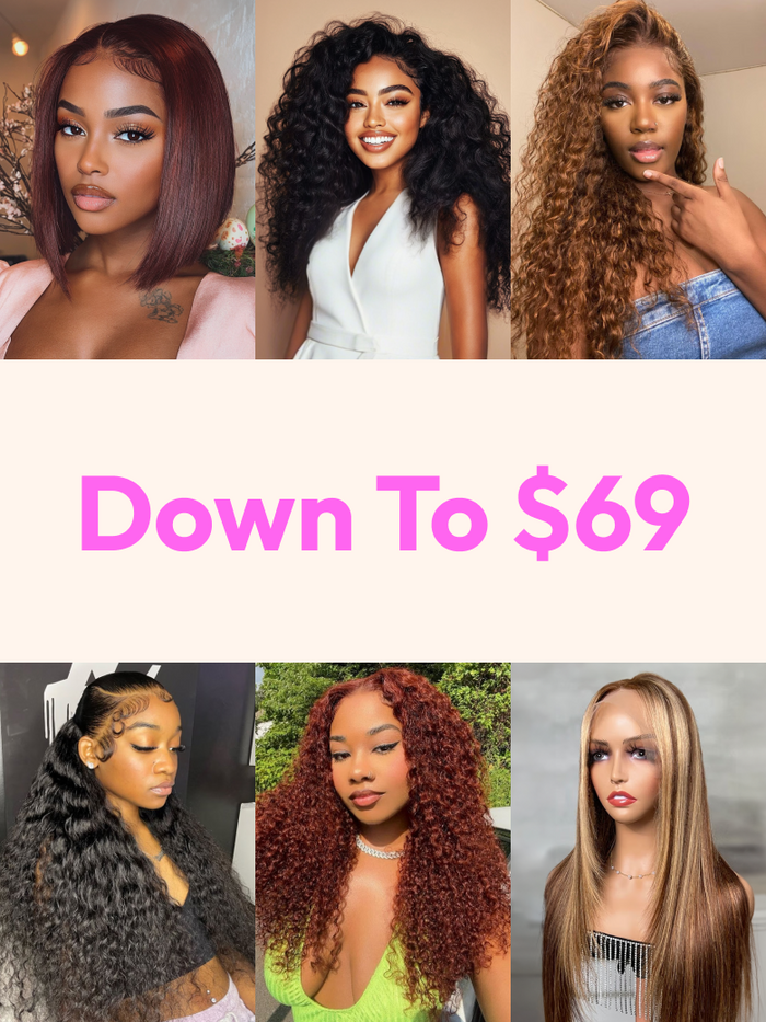 Petaluxe 6 Styles Of 13x4 Lace Front Wigs Can Be Made Into Any Style And A Natural Hairline
