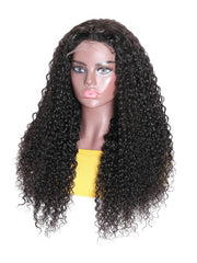 13x4 Glueless HD Lace Curly Wig with Bleached Knots Match All Skin Tones 14inch