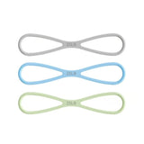 8 Shaped Silicone Resistance Band with Massage Grip Style 1