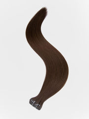Chocolate Brown Human Hair Tape In Extension