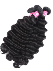 Hair 4pcs Loose Deep Wave Virgin Human Hair Weft