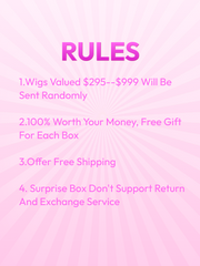 $59 Surprise Box Win 24 Inch Bye-Bye knots Wig Value $159-$219