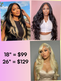 Petaluxe All Wigs 70% OFF : 7x5 Bye Bye Slip Wig | Full Lace Wig | 4x4 Pre Cut Lace Closure Wig