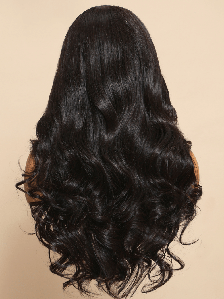 13x4 Pre-Cut Lace Front Super Secure 3D Body Wave Wig Real Ear To Ear Pre-Cut & Pre-Pluck & Pre-Bleached Pre-Everything Wig